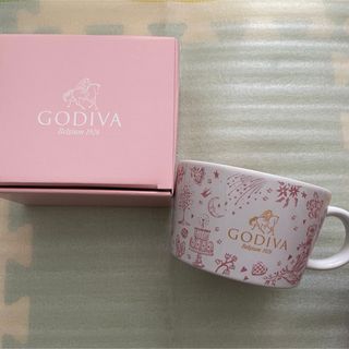 ゴディバ(GODIVA)のゴディバ　マグカップ　2023 QVC(グラス/カップ)