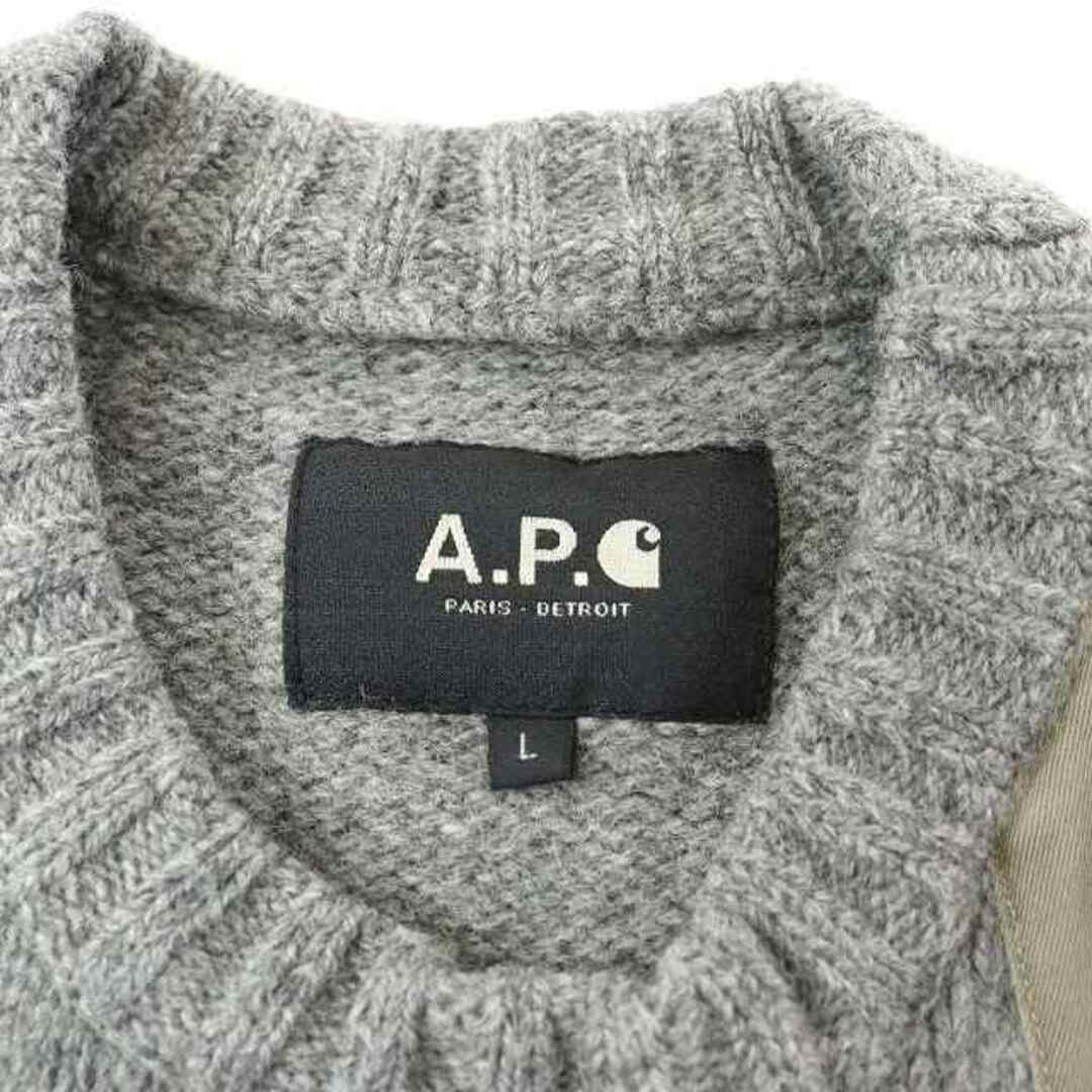 A.P.C(アーペーセー)のA.P.C. carhartt COMMANDO SWEATER ニット メンズのトップス(ニット/セーター)の商品写真