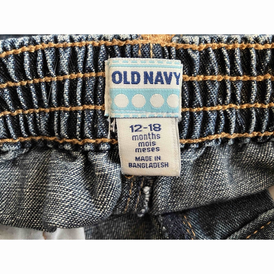 Old Navy(オールドネイビー)のOLD NAVY☆デニムスカート(12-18month ) キッズ/ベビー/マタニティのベビー服(~85cm)(スカート)の商品写真