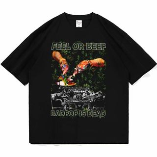 舐達麻 FEEL OR BEEF Tシャツ raptee bootleg(Tシャツ/カットソー(半袖/袖なし))