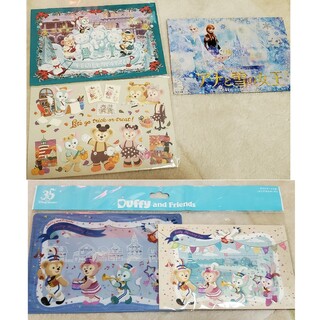 ディズニー(Disney)のダッフィー アナと雪の女王 ポストカード セット(キャラクターグッズ)