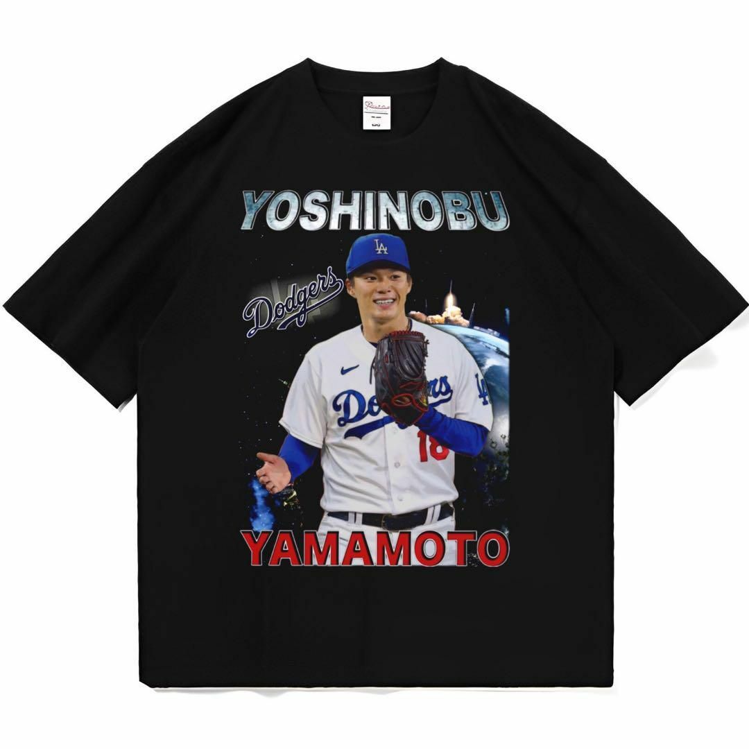 山本由伸 ドジャース Tシャツ ブラック vintageの通販 by yutete 山本由伸 ドジャース Tシャツ ブラック vintageの通販 by yutete