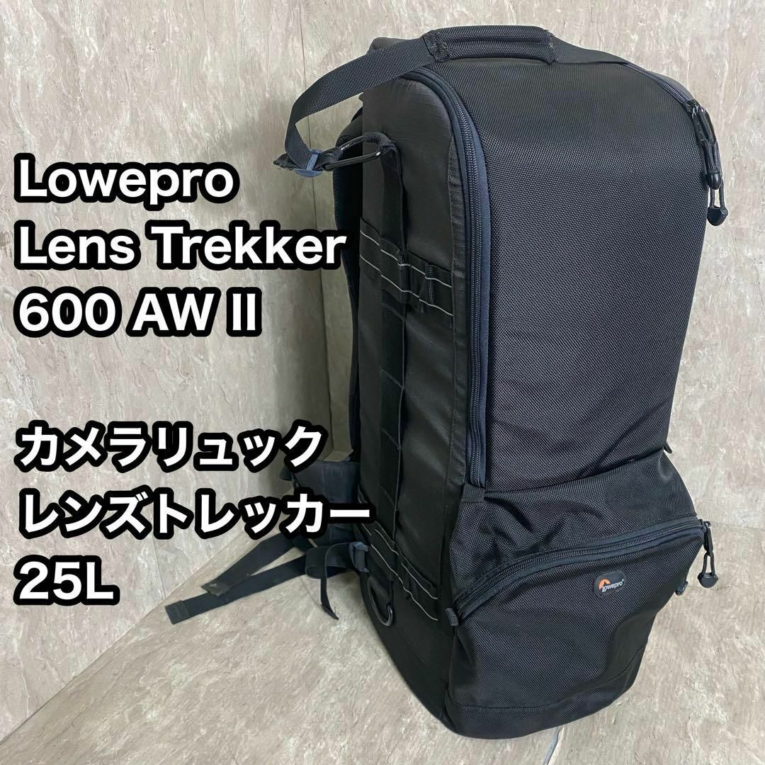 Lowepro カメラリュック レンズトレッカー 600 AW 2 25Lスマホ/家電/カメラ