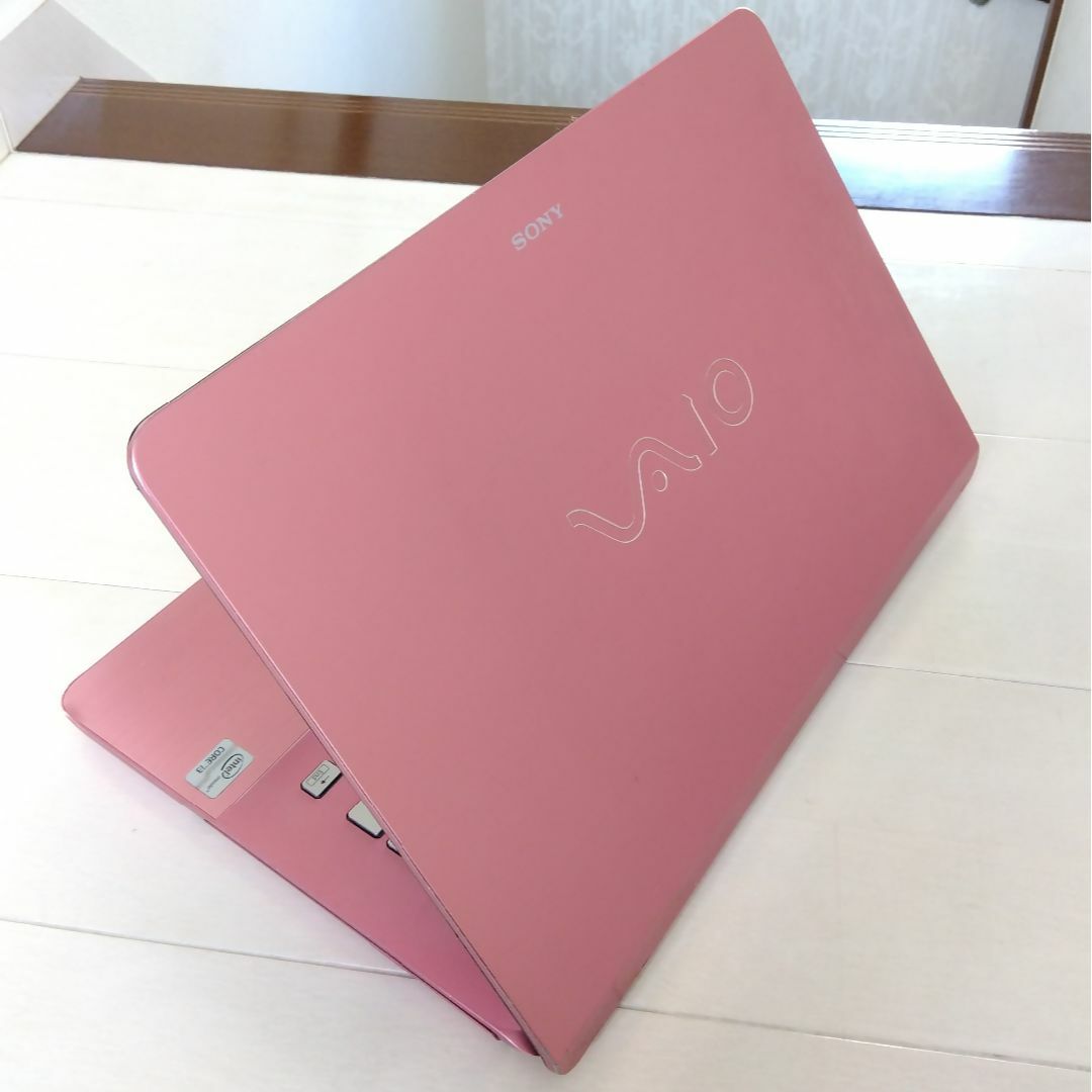 VAIO(バイオ)の専用✨てぃあら様✨VAIO！ピンク✨高速SSD搭載✨SONYノートパソコン✨79 スマホ/家電/カメラのPC/タブレット(ノートPC)の商品写真