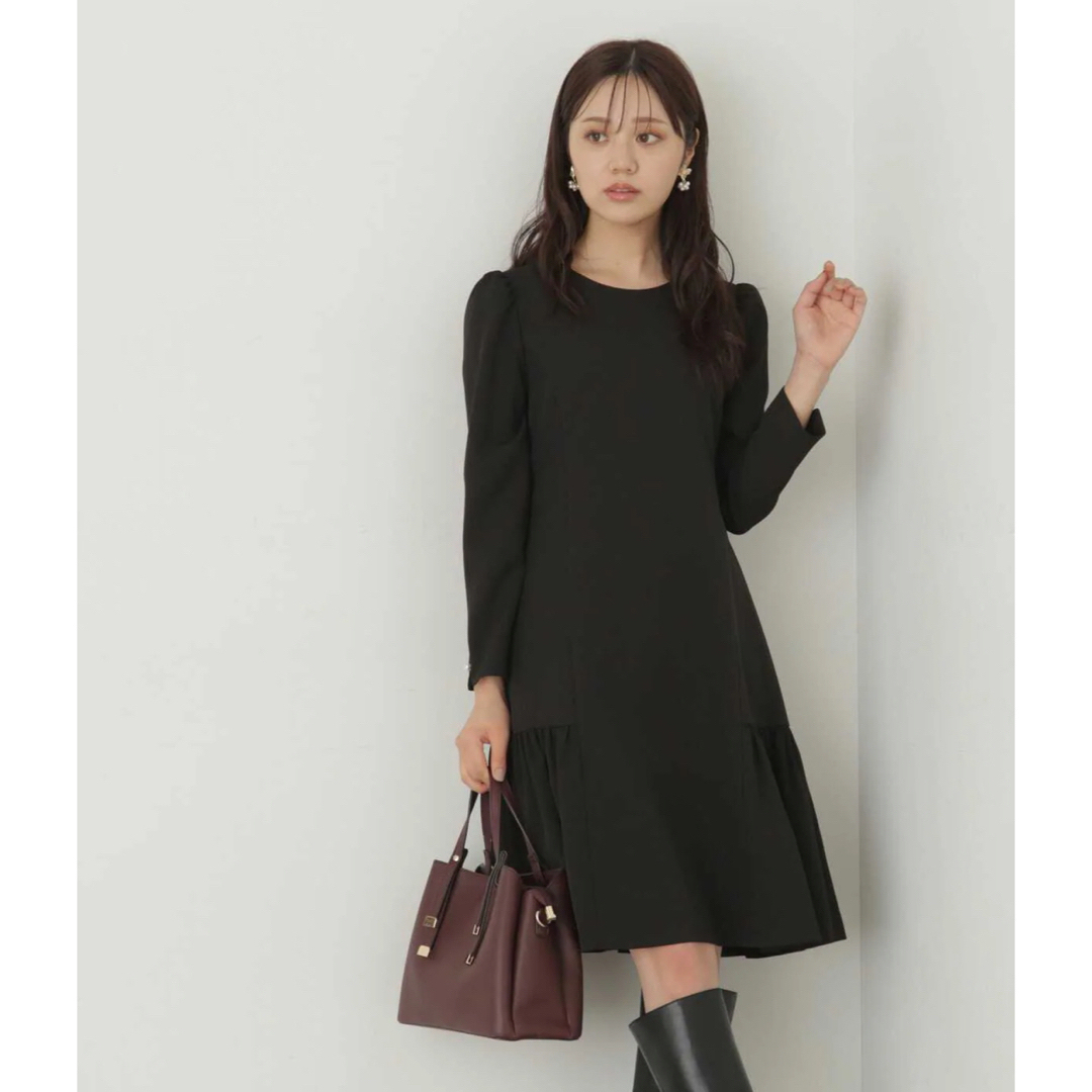 PROPORTION BODY DRESSING(プロポーションボディドレッシング)のPROPORTIONBODYDRESSING バックボウタイティアードミニワンピ レディースのワンピース(ひざ丈ワンピース)の商品写真