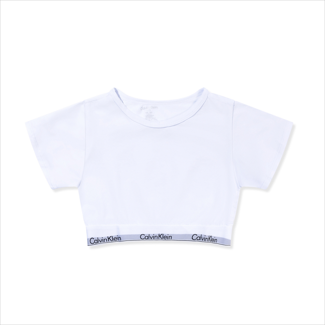 ck Calvin Klein(シーケーカルバンクライン)のMODERN COTTON LINE EXT 半袖Tシャツブラレット　ホワイトS メンズのトップス(Tシャツ/カットソー(半袖/袖なし))の商品写真