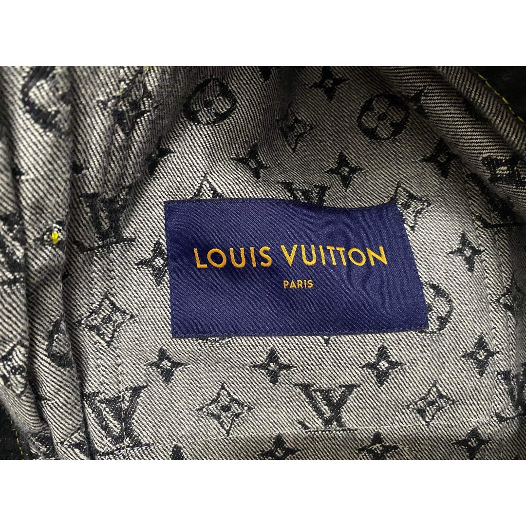 LOUIS VUITTON(ルイヴィトン)のルイヴィトン×NIGO モノグラム 即完売 デニムジャケット メンズのジャケット/アウター(Gジャン/デニムジャケット)の商品写真