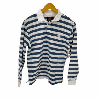 カンタベリー(CANTERBURY)のCANTERBURY(カンタベリー) ボーダー L/S ポロシャツ メンズ(ポロシャツ)