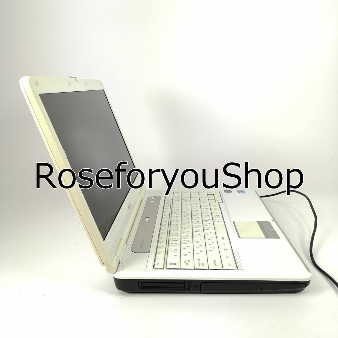 Roseforyou【美品】 ホワイト♪ windows11 オフィス ノートパソコン O11164