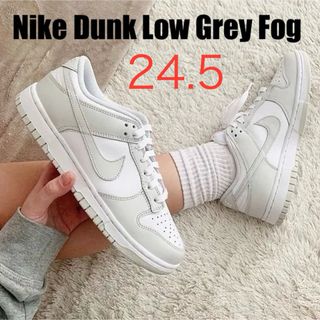 ナイキ(NIKE)のNike Dunk Low Grey Fog グレーフォグ 24.5cm (スニーカー)