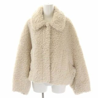 スナイデル(SNIDEL)のスナイデル 22AW ショートボアコート アウター F アイボリー(その他)