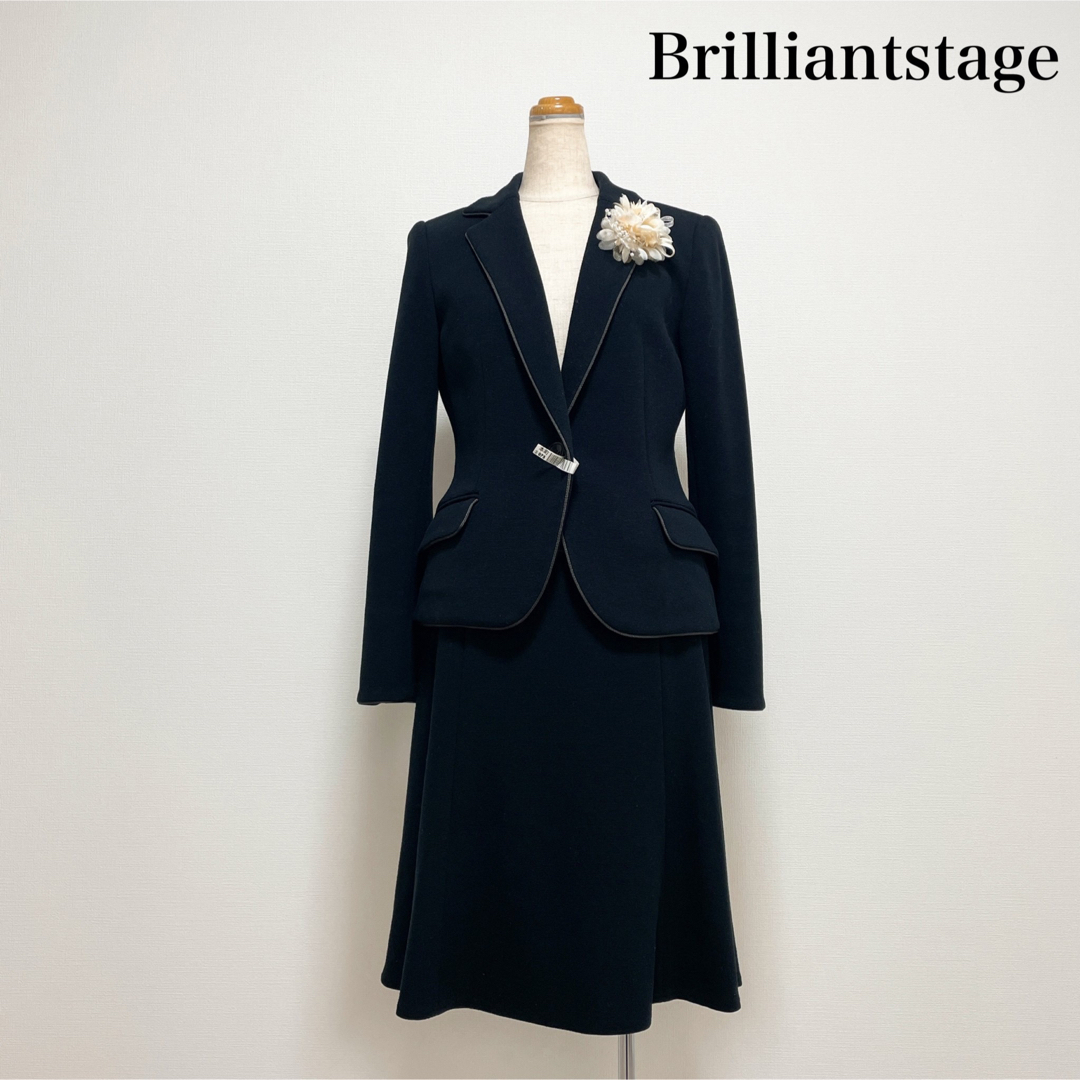 Brilliantstage - Brilliantstage スカートスーツ 黒 お仕事