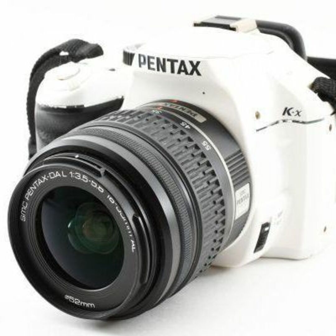 デジタル一眼【大人気カラー】 PENTAX  K-X レンズキット デジタル一眼カメラ