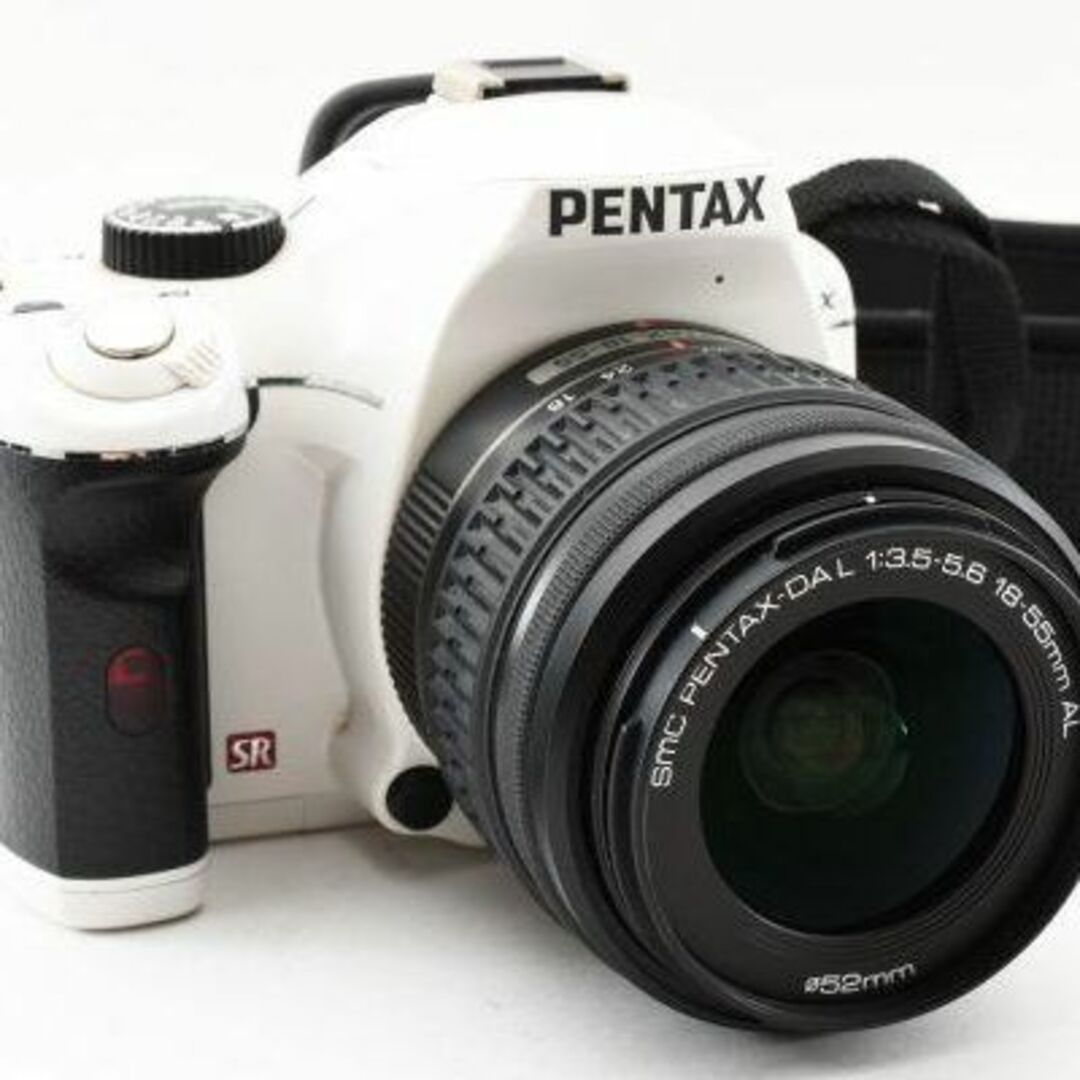 【大人気カラー】 PENTAX  K-X レンズキット デジタル一眼カメラ スマホ/家電/カメラのカメラ(デジタル一眼)の商品写真