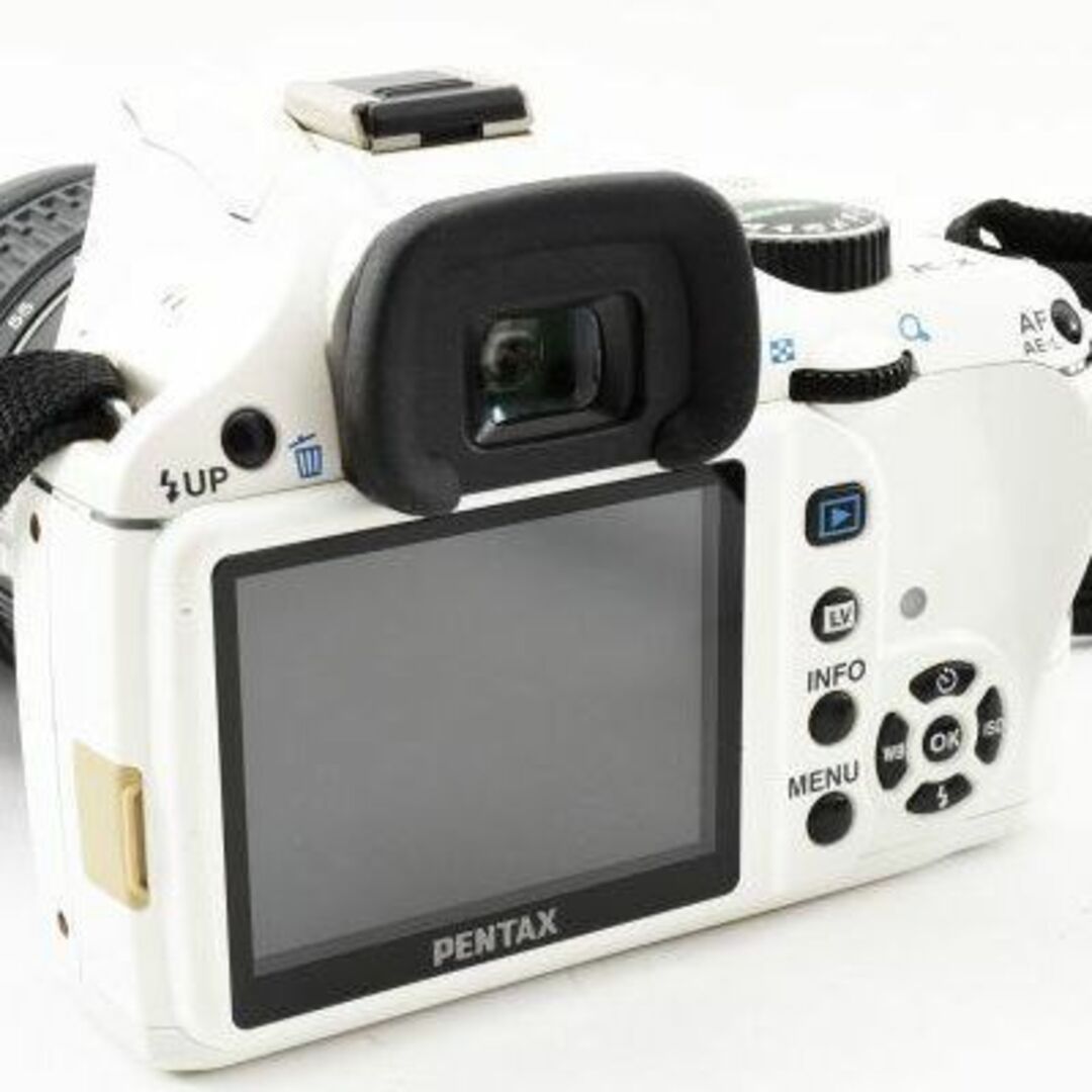 【大人気カラー】 PENTAX  K-X レンズキット デジタル一眼カメラ スマホ/家電/カメラのカメラ(デジタル一眼)の商品写真