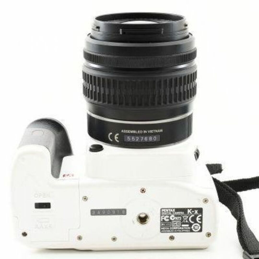 【大人気カラー】 PENTAX  K-X レンズキット デジタル一眼カメラ スマホ/家電/カメラのカメラ(デジタル一眼)の商品写真
