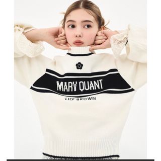 リリーブラウン(Lily Brown)の【LILY BROWN×MARY QUANT】ジャガードニット(ニット/セーター)