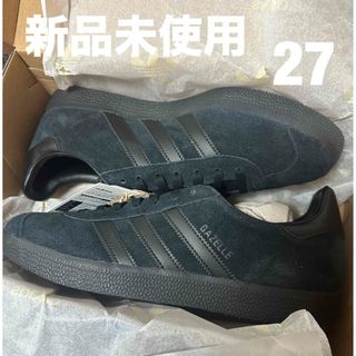 アディダス(adidas)の【27.0】adidas ガゼル トリプルブラック 新品未使用(スニーカー)