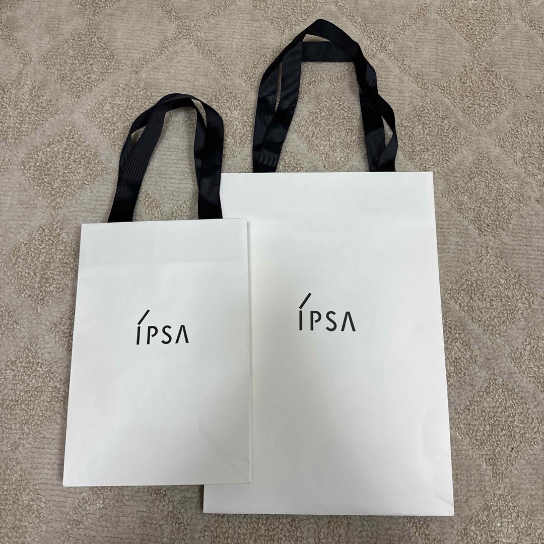 IPSA(イプサ)のIPSA　ショッパー　紙袋　大小 レディースのバッグ(ショップ袋)の商品写真