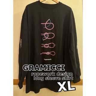 グラミチ(GRAMICCI)のGRAMICCI rope work long sleeve shirt(XL)(Tシャツ/カットソー(七分/長袖))