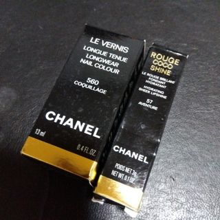 シャネル CHANEL 口紅マニキュア　セット  560 57(その他)