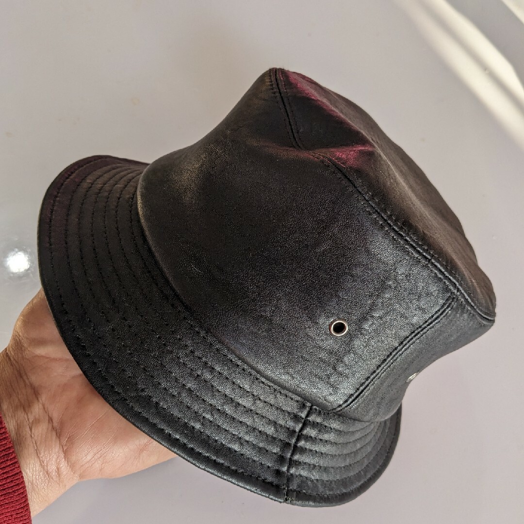 シープスキン　バケットハット【LL】 メンズの帽子(ハット)の商品写真