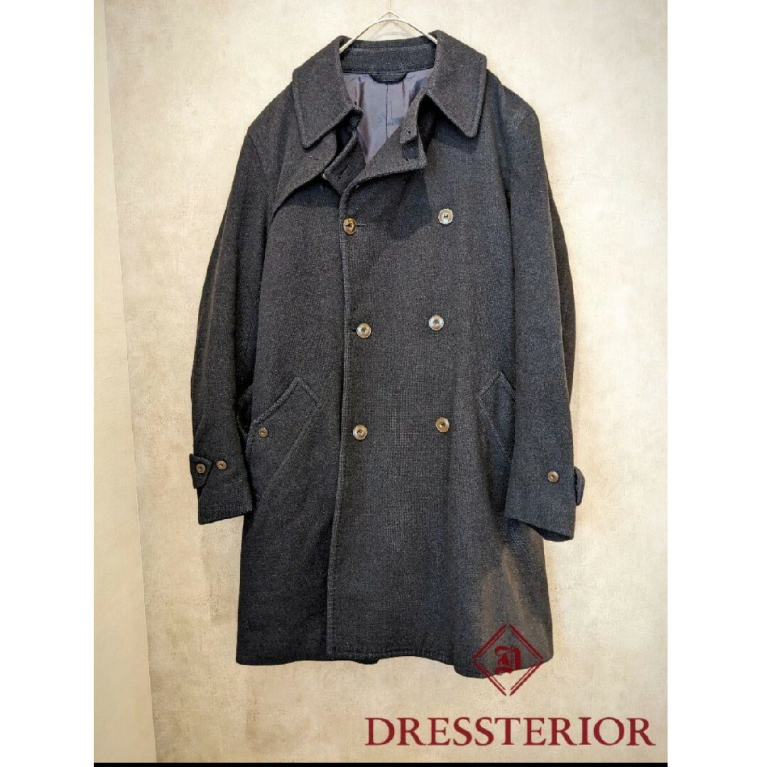 DRESSTERIOR(ドレステリア)の【送料無料メンズ】DRESSTERIORドレステリア　カシミヤ混トレンチコート メンズのジャケット/アウター(トレンチコート)の商品写真