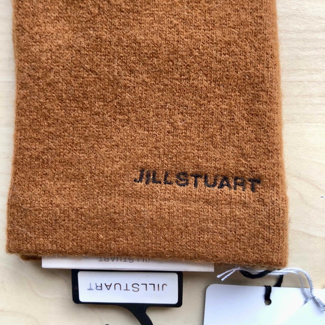 JILLSTUART(ジルスチュアート)の★新品・タグ付き★ジルスチュアート　ビジュー付き　手袋　ブラウン　スマホ対応 レディースのファッション小物(手袋)の商品写真