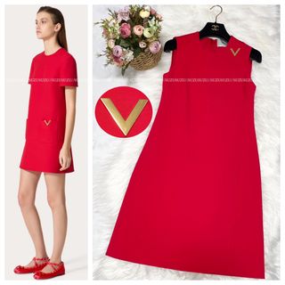 valentino  美品レースニットワンピース