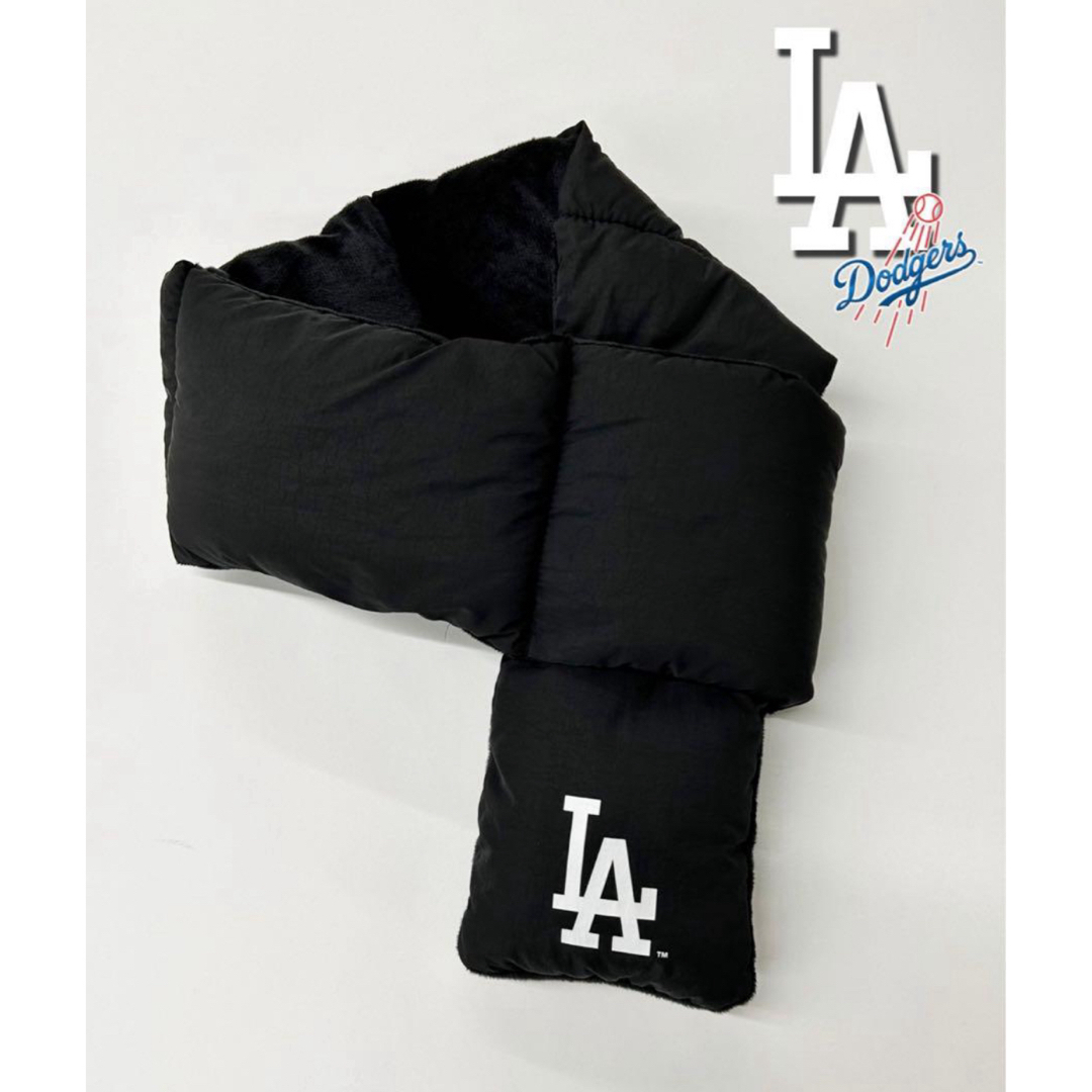 MLB(メジャーリーグベースボール)のMLB メジャーリーグ　ドジャース　マフラー　パディングマフラー  大谷翔平 メンズのファッション小物(ネックウォーマー)の商品写真