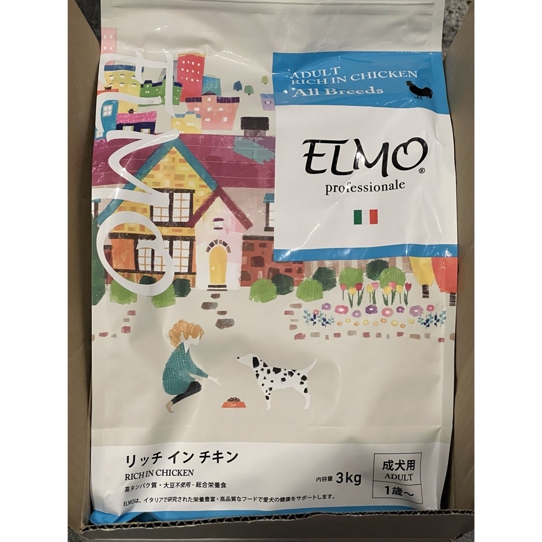 MELMO(メルモ)のELMO プロフェッショナーレ ドッグフード アダルト リッチイン チキン その他のペット用品(犬)の商品写真