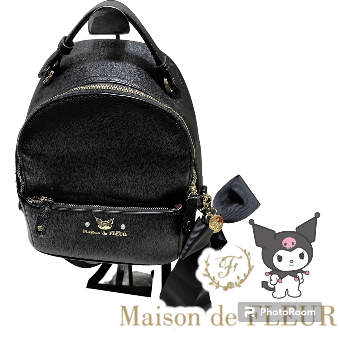Maison de FLEUR(メゾンドフルール)のメゾンドフルール　クロミ　コラボ　リュック レディースのバッグ(リュック/バックパック)の商品写真