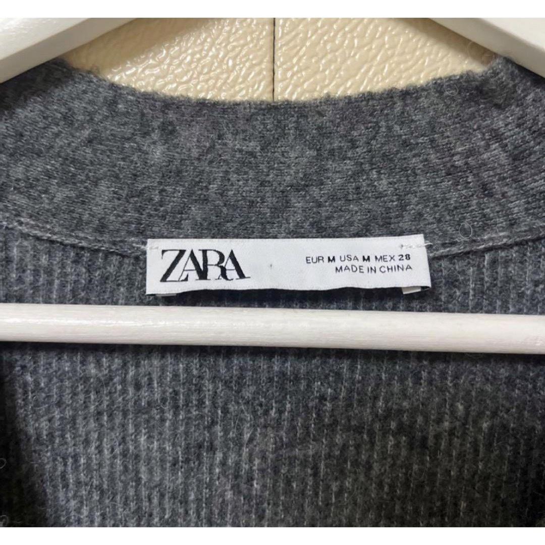 ZARA(ザラ)の本日限定値下げ　ZARA アルパカニットのセットアップ 上下Mサイズ レディースのレディース その他(セット/コーデ)の商品写真