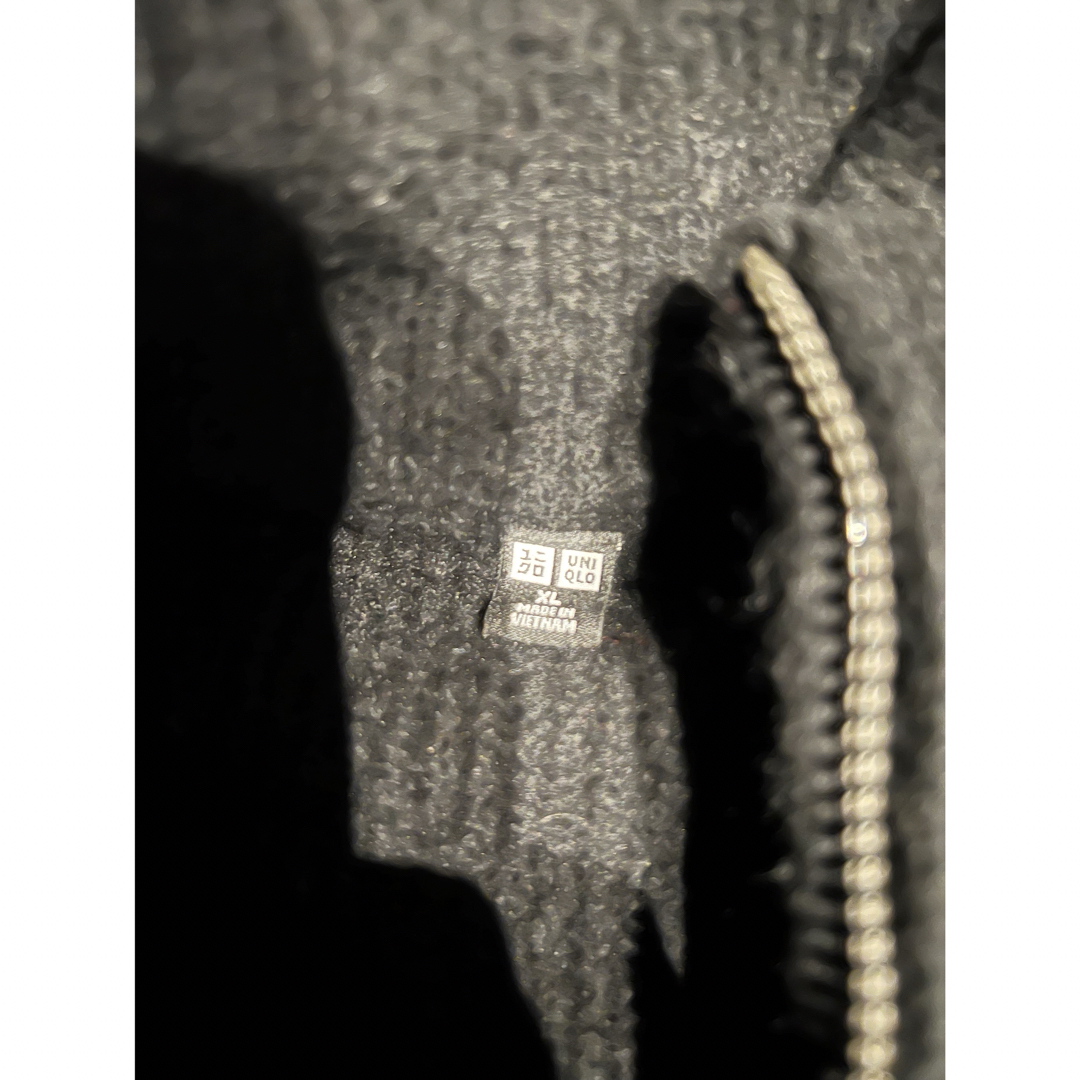 UNIQLO(ユニクロ)のユニクロ　スフレヤーンハーフジップセーター　UNIQLO メンズのトップス(ニット/セーター)の商品写真