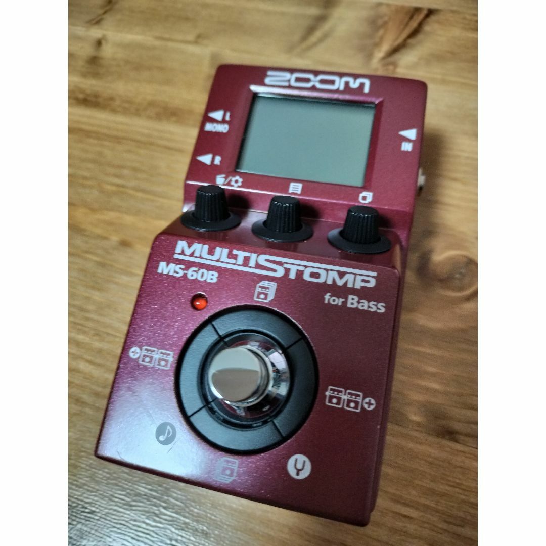 楽器ZOOM MS-60B ベース用マルチエフェクター