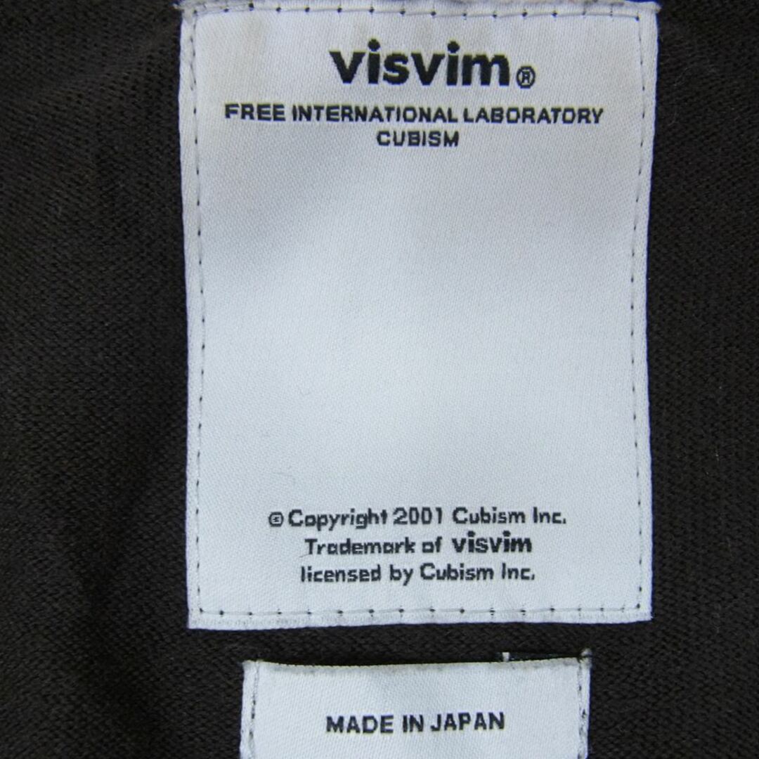 VISVIM(ヴィスヴィム)のVISVIM ビズビム 12AW 0112405012002 SELMER CARDIGAN KUBA ウール カーディガン ブラウン系 2【中古】 メンズのトップス(カーディガン)の商品写真