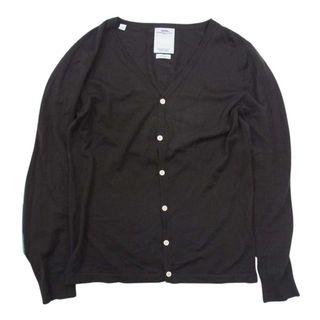 ヴィスヴィム(VISVIM)のVISVIM ビズビム 12AW 0112405012002 SELMER CARDIGAN KUBA ウール カーディガン ブラウン系 2【中古】(カーディガン)