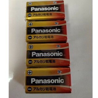 パナソニック(Panasonic)のパナソニックアルカリ　9v形　4本(その他)