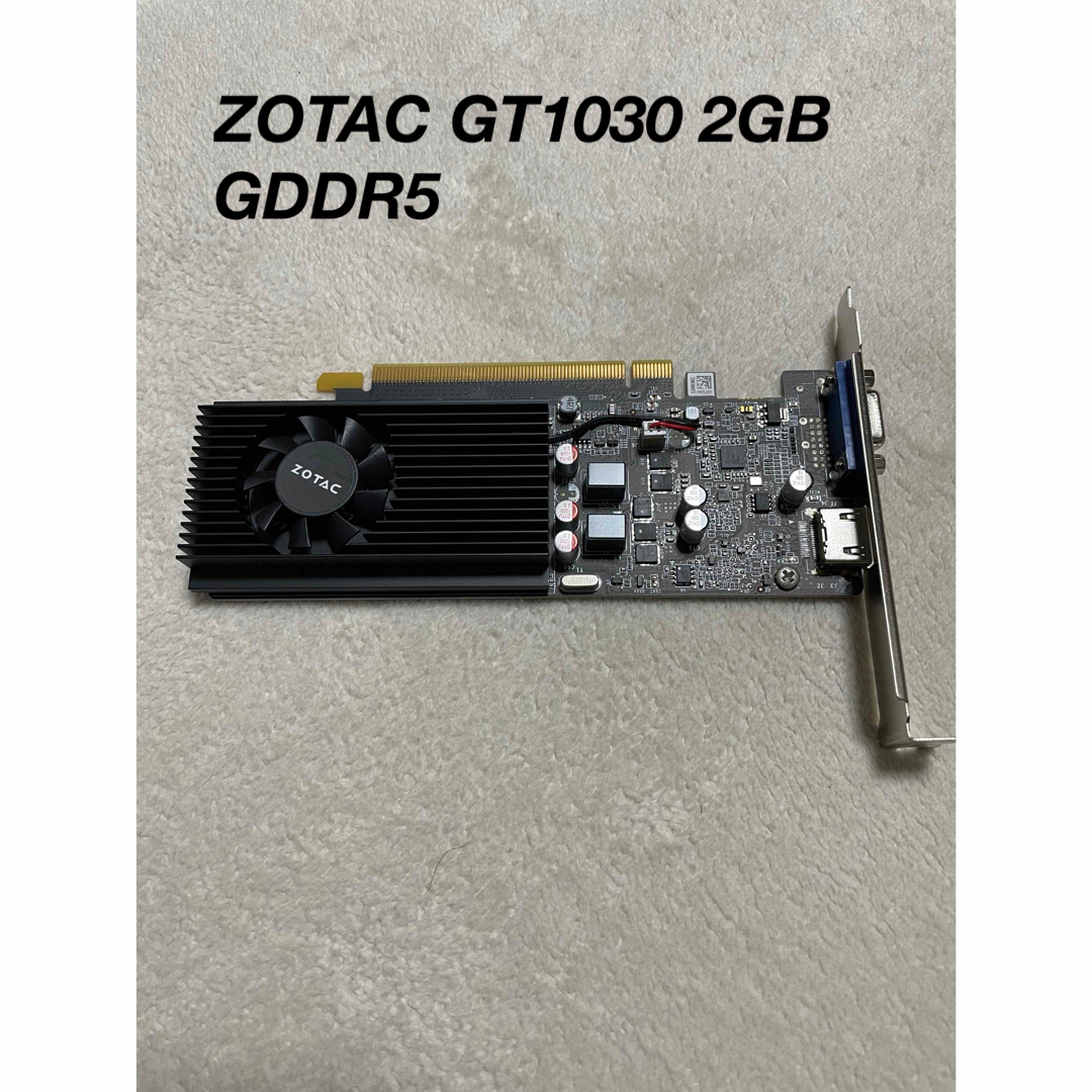 ZOTAC GT1030 2GB GDDR5 スマホ/家電/カメラのPC/タブレット(PCパーツ)の商品写真
