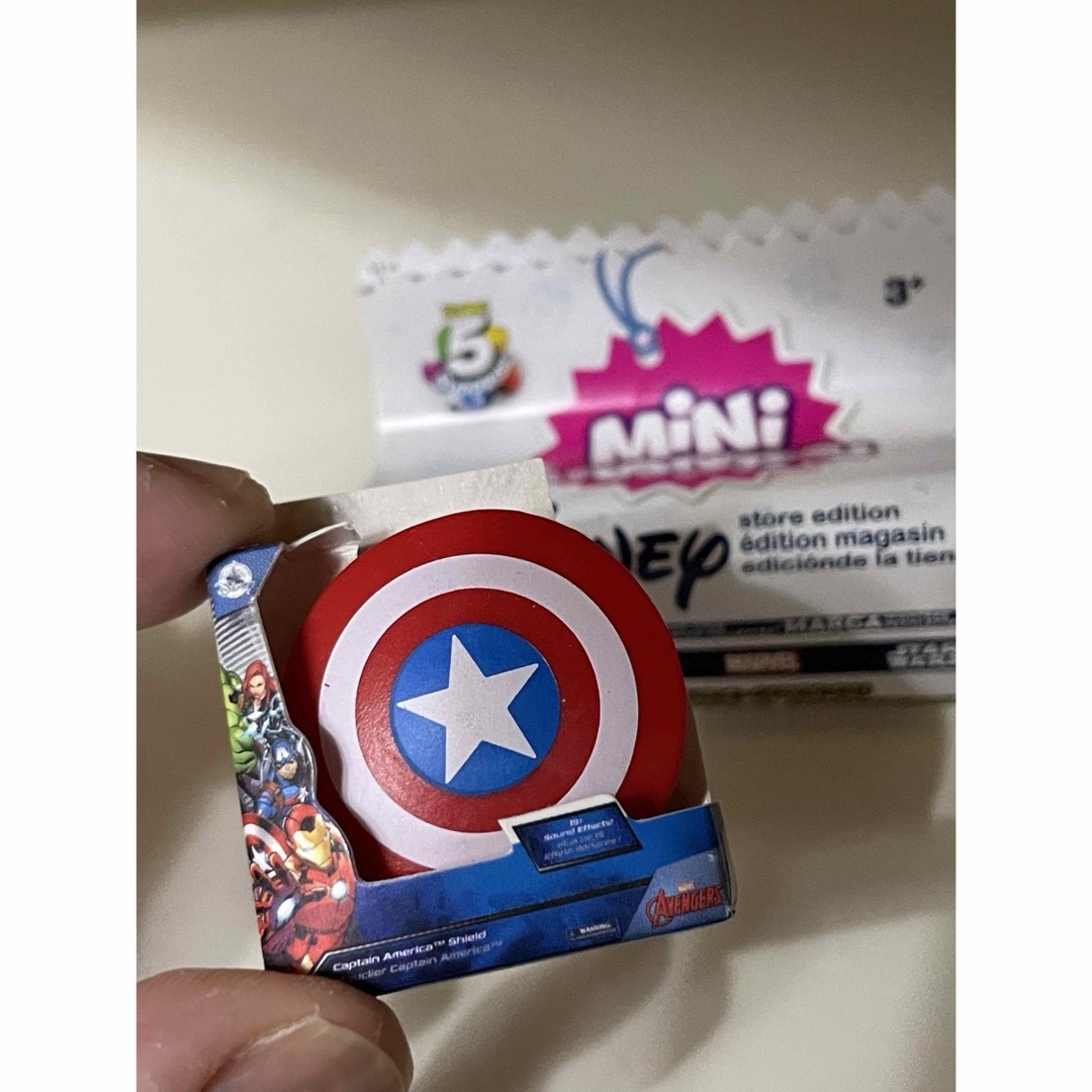MARVEL - ミニブランズ⭐︎キャプテンアメリカ(シールド)の通販 MARVEL - ミニブランズ⭐︎キャプテンアメリカ(シールド)の通販