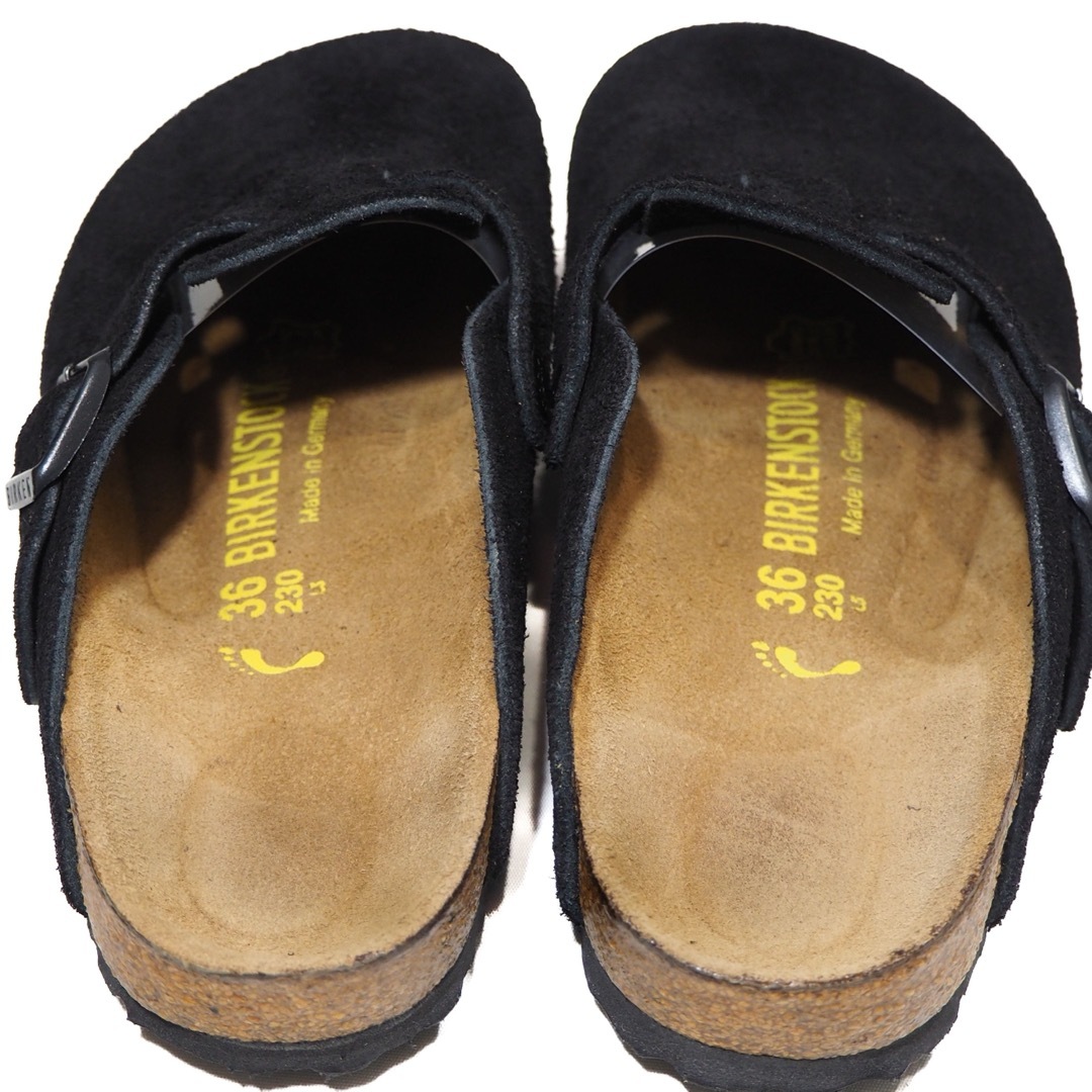 BIRKENSTOCK(ビルケンシュトック)の美品 ビルケンシュトック　ボストン　サイズ36　23cm ナロー　ブラック レディースの靴/シューズ(サンダル)の商品写真