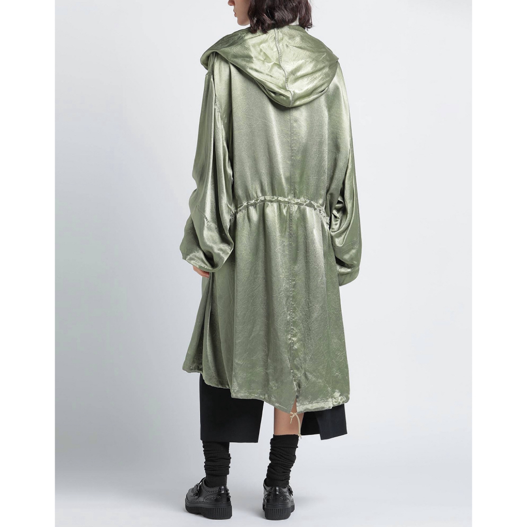 Maison Martin Margiela(マルタンマルジェラ)の【新品タグ付きレア】マルジェラ Maison Margiela モッズコート 緑 レディースのジャケット/アウター(モッズコート)の商品写真