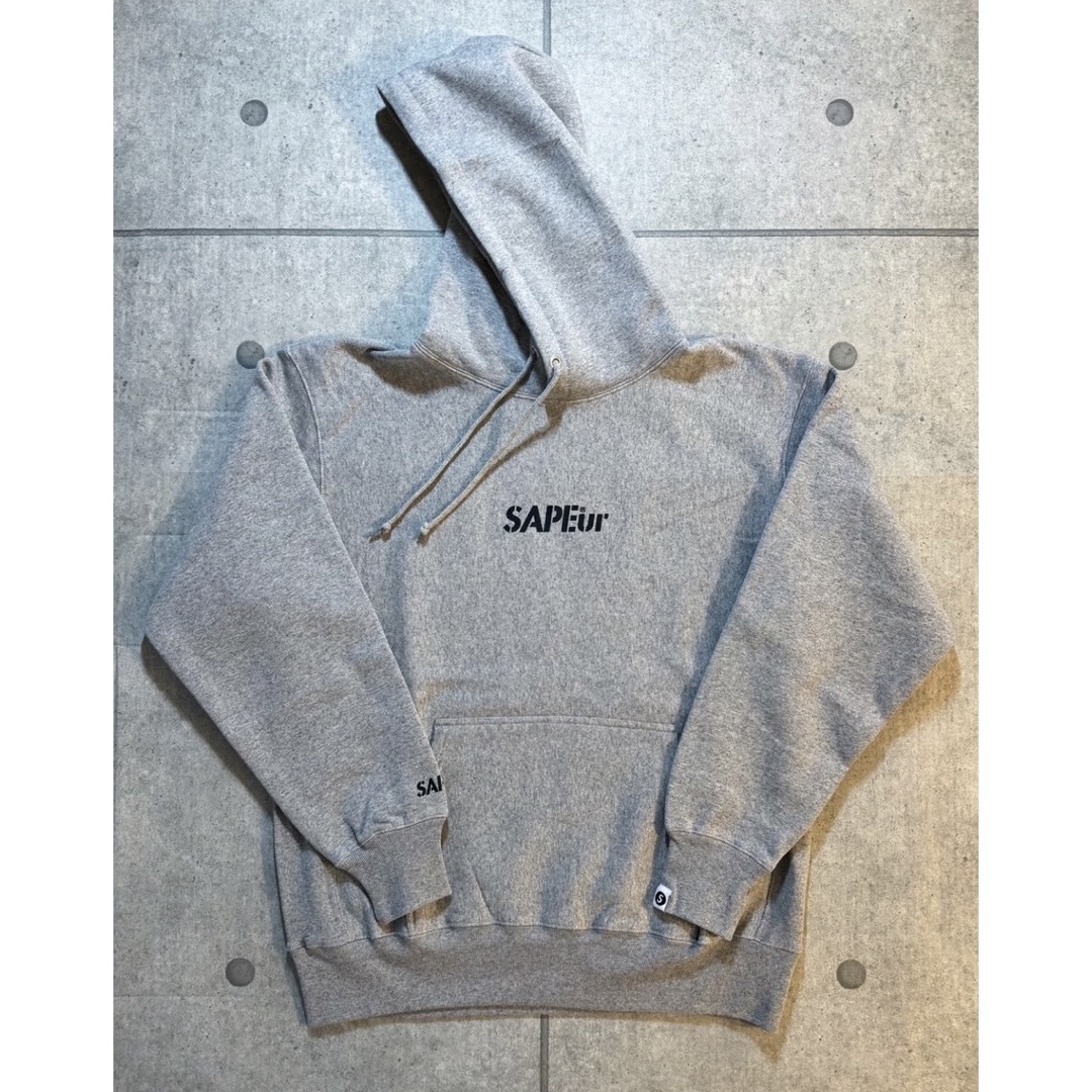 XLサイズ GEORGETOWN HEAD HOODIE SAPEur グレーの通販 by コウタロー