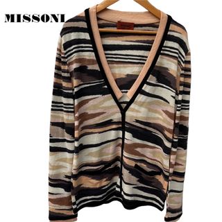 ミッソーニ(MISSONI)のMISSONI ミッソーニ　ウールカーディガン(カーディガン)