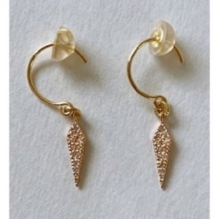 カオル(KAORU)の美品　カオル　kaoru ダイヤモンド　ピアス　k18 k10(ピアス)