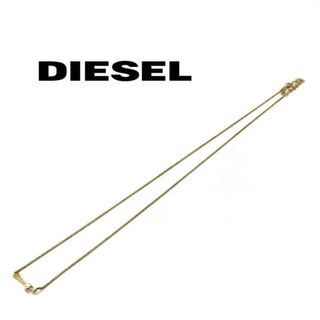 ディーゼル(DIESEL)の【1点限定】DIESEL  ゴールド ネックレス アクセサリー レディース(ネックレス)