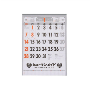 HUMAN MADE 2024 カレンダー WALL calendar 新品(カレンダー/スケジュール)
