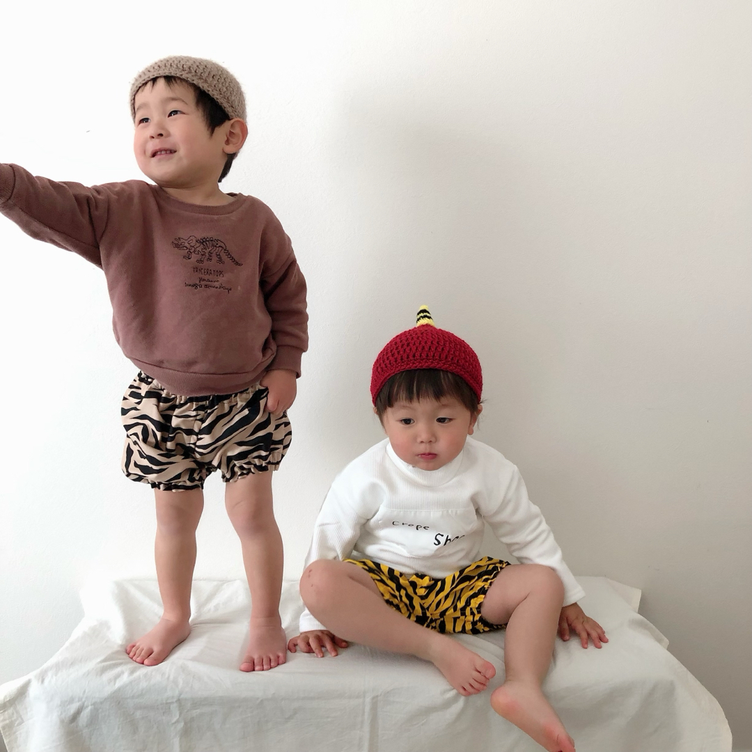 節分コスチューム　ブルマ キッズ/ベビー/マタニティのベビー服(~85cm)(パンツ)の商品写真