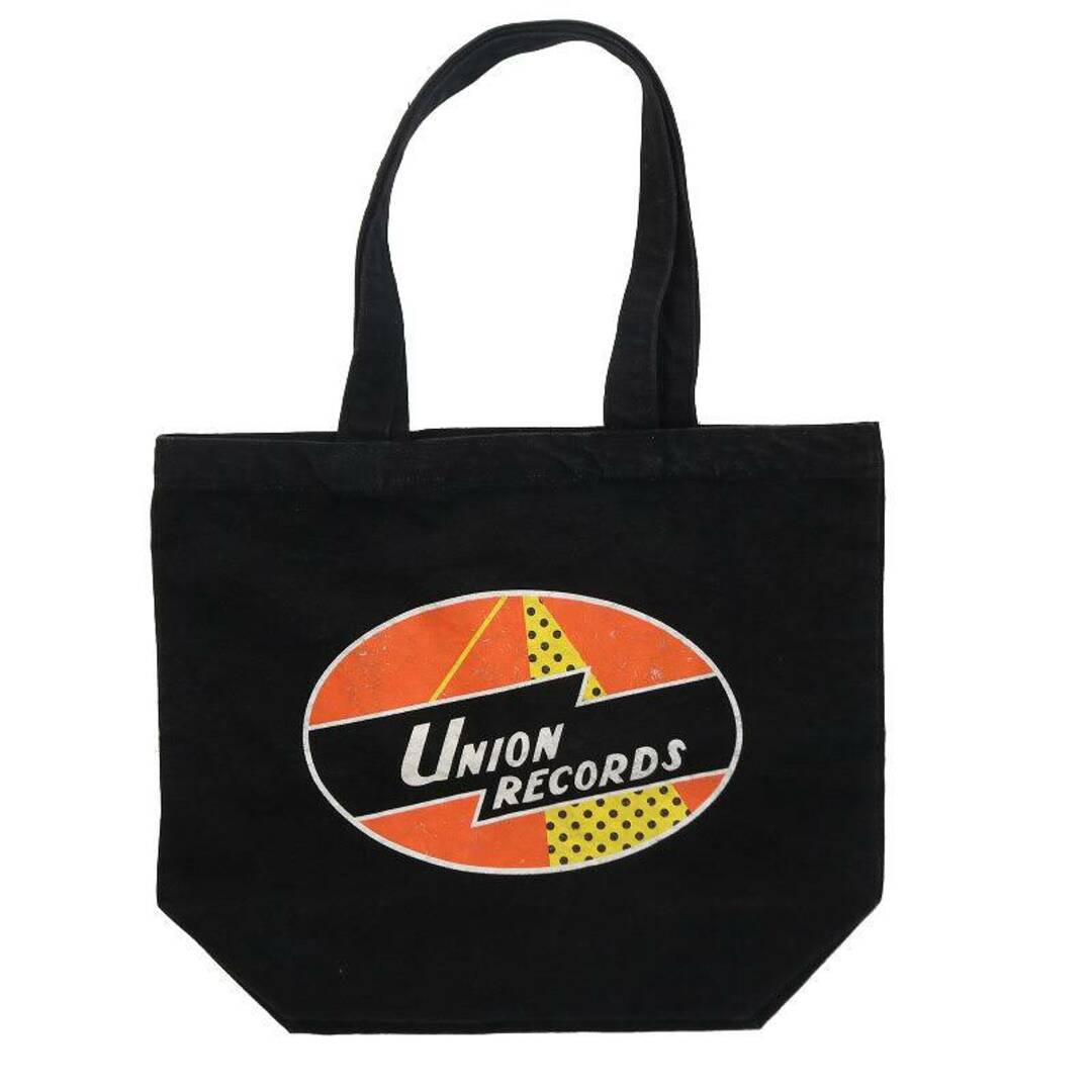 ユニオン UNION  UNION RECORDS TOTE キャンバストートバッグ メンズバッグ