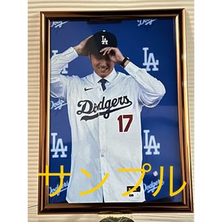 メジャーリーグベースボール(MLB)の大谷翔平　A4写真　ドジャーズ入団会見　他にも多数出品してますので是非ご覧下さい(記念品/関連グッズ)